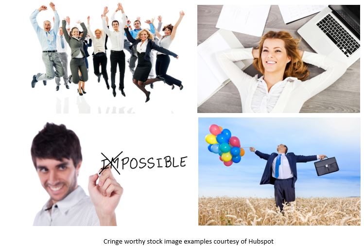 Samples of bad stock photos